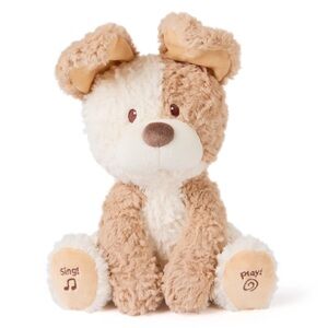 Gund Animated Peeki the Puppy Plush Singing Dog Toy